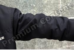 Forearm Man Casual Jacket Average Street photo references